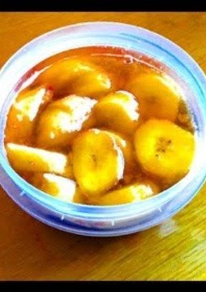 A picture of Banana Vinegar for Dieting.