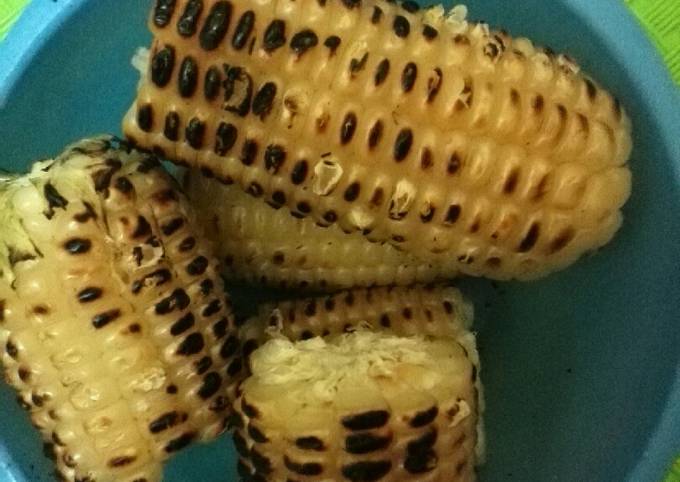 Roasted Maize Recipe by Mary Ademba - Cookpad