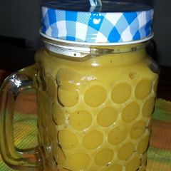 Mango/Banana Smoothie#Jikonichallenge A picture of Mango/Banana Smoothie#Jikonichallenge.
