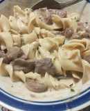 Jenny's Delicious Beef Stroganoff