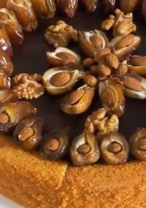 صورة لوصفة كيكه المجنونه في المول العجيب بدون بيض من القلب الى القلب