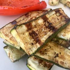 A picture of Grilled Balsamic Courgettes.