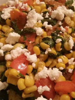A picture of Veggie Saute w/ Spinach & Feta.