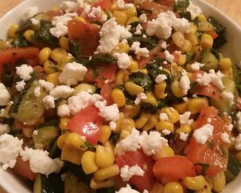 The New Way Making Recipe Veggie Saute w Spinach  Feta Very Delicious