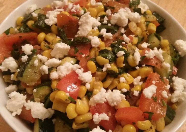 Veggie Saute w/ Spinach & Feta Veggie Saute w/ Spinach & Feta