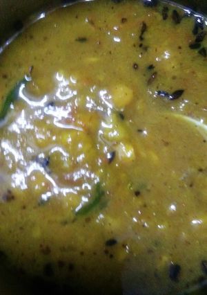 A picture of Spicy Chana dal tadka.