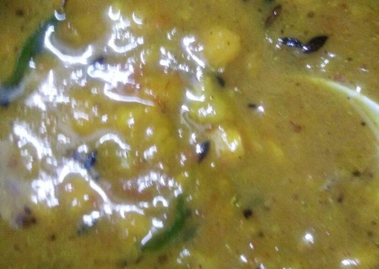 Spicy Chana dal tadka