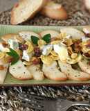 Ensalada de pera con gorgonzola