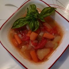 A picture of TX's Style ~ Homemade Vegetable Soup.