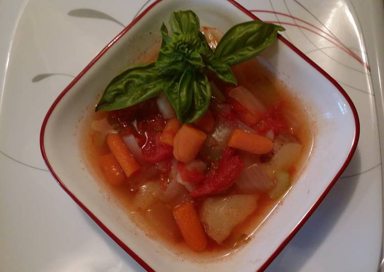 Super Yummy TX&#39;s Style ~ Homemade Vegetable Soup