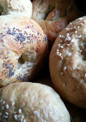 A picture of Bagels.
