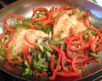 Without Fail Cooking Recipe Pan Seared Cod w Vegies Yummy