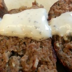 A picture of Turkey Bacon-Ranch Meatloaf.