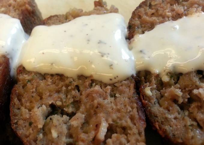 Recipe of Jamie Oliver Turkey Bacon-Ranch Meatloaf