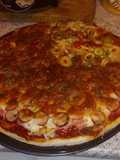 Pizza bien peruana y buenasa