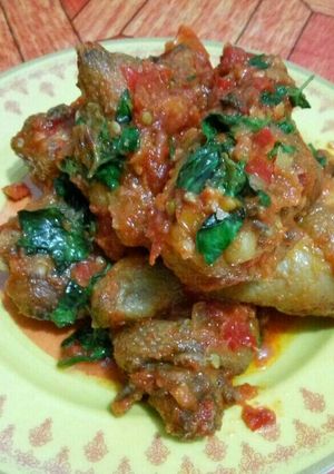 Foto resep Ayam pedas bumbu bali