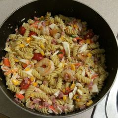 A picture of Seafood Pasta Salad.