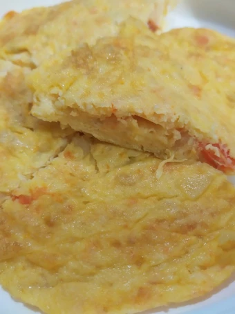 Cara Gampang Membikin Resep  Omelette 4 bintang 8m+ yang Bikin Ngiler, Enak Banget