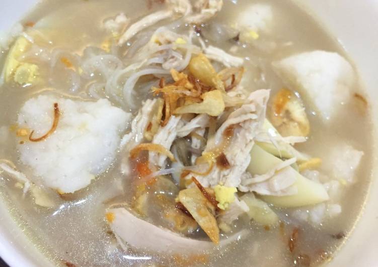 Cara Gampang Membuat Soto banjar (pake susu), Enak