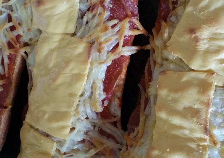 Easiest Way to Prepare Speedy Homemade french bread pizza