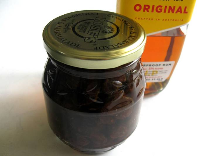 Rum Steeped Raisins (Sultanas)