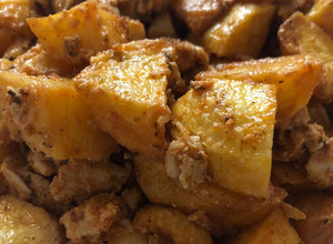 Brassói aprópecsenye csirkemellből recept fotója
