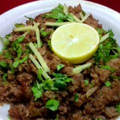 A picture of Seekh kabab Keema fry.