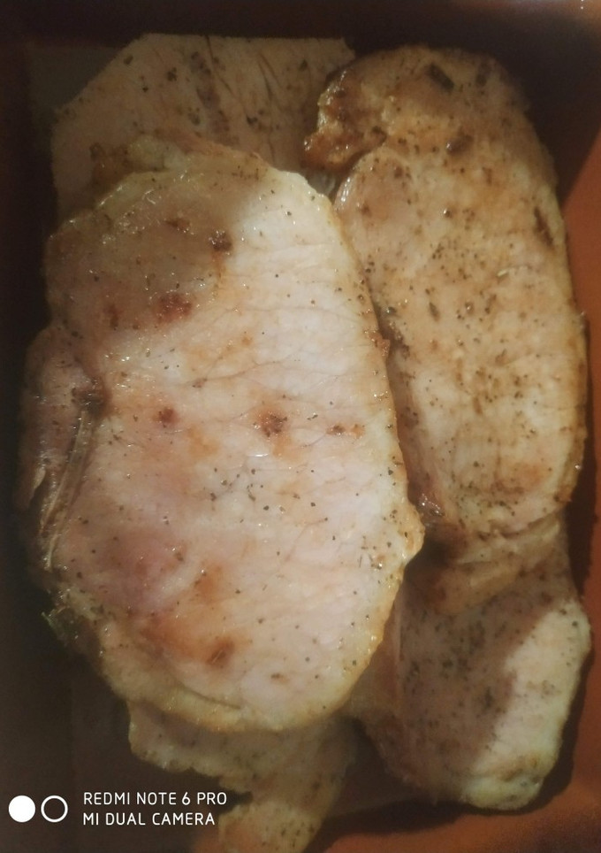 Una foto de Chuletas de sajonia a la plancha