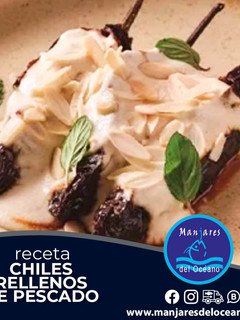 Una foto de Chiles rellenos 🌶