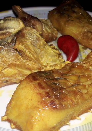 A picture of Fried fish.