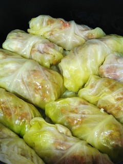 A picture of Cabbage Wrap.