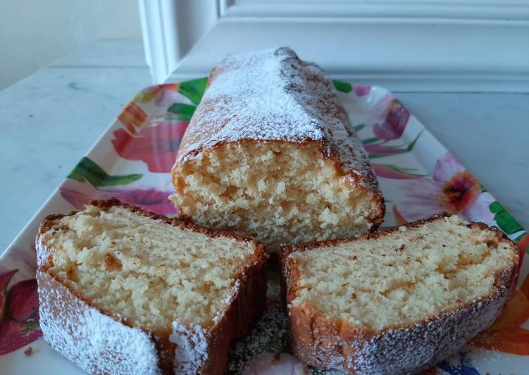 Plumcake ricotta, cocco e arancia