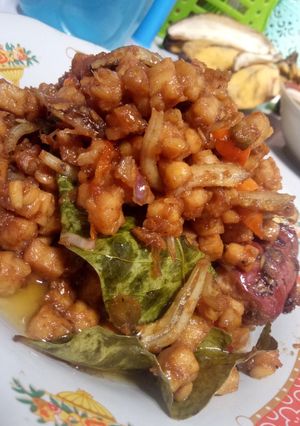Foto resep Orek tempe mix teri