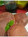 #Pink pooris(beetroot) with cumin#post 51st