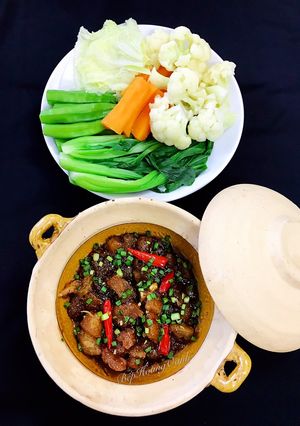 Hình của món Kho Quẹt Chay.