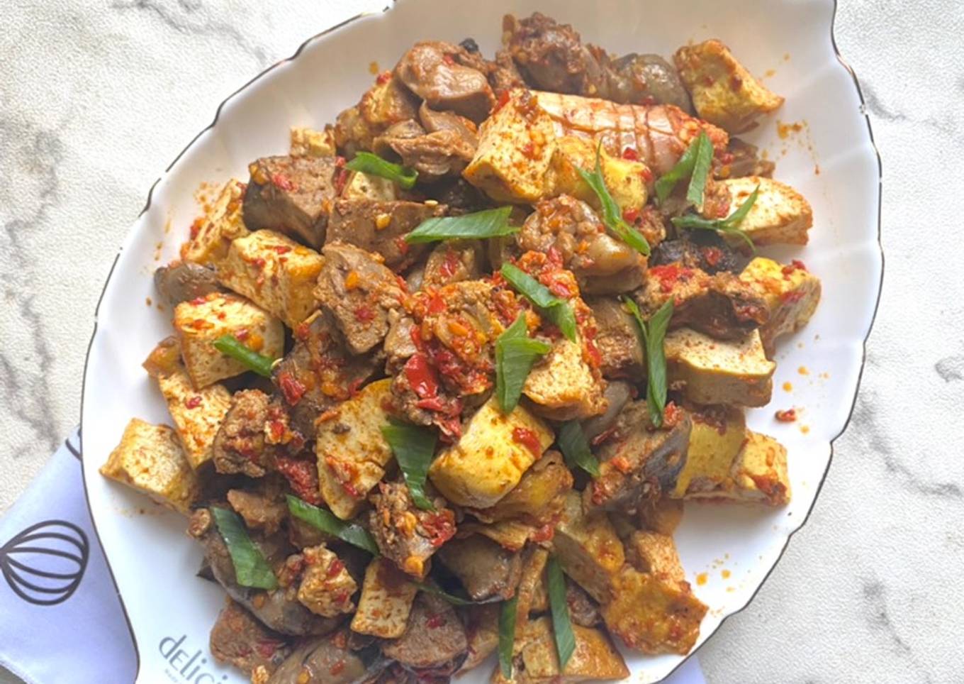 Sambal Balado Ati Rempelo Tahu