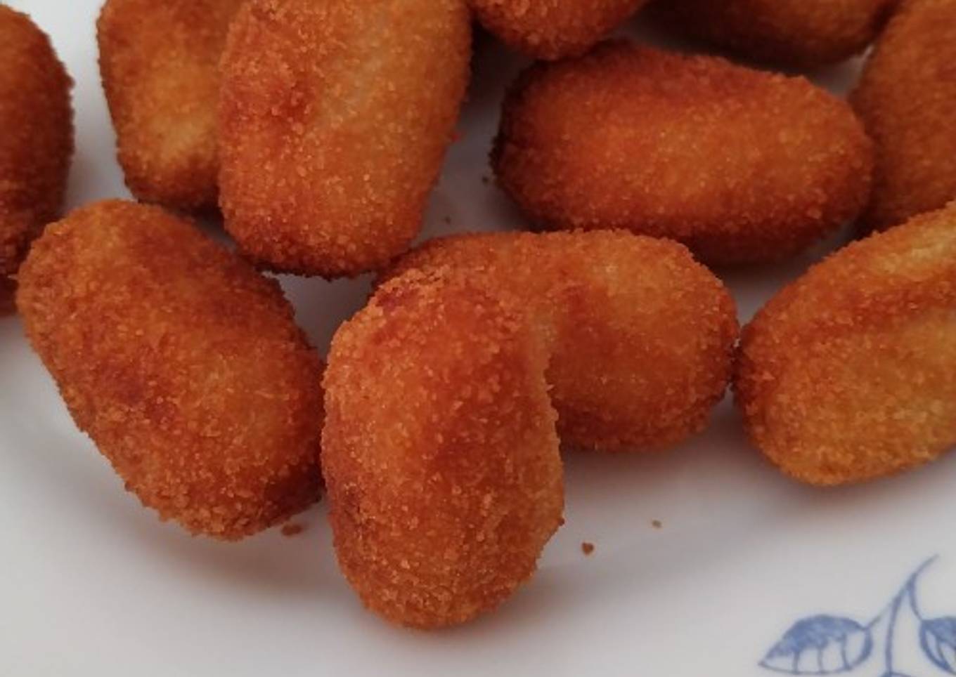 Croquetas de pollo a la plancha