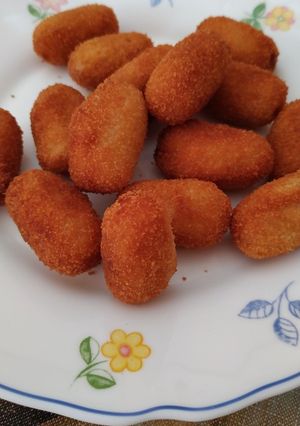 Una foto de Croquetas de pollo a la plancha