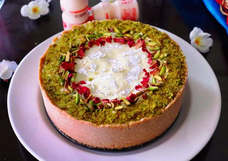 Recipe of Perfect Gulab Jamun Cheesecake