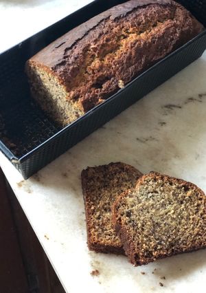 Una foto de Budín de banana y chía