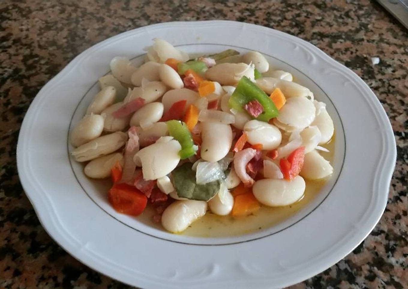 Fabada con cerveza al estilo Mari Carmen