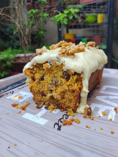 Una foto de Carrot Cake o Budín de zanahoria 🥕