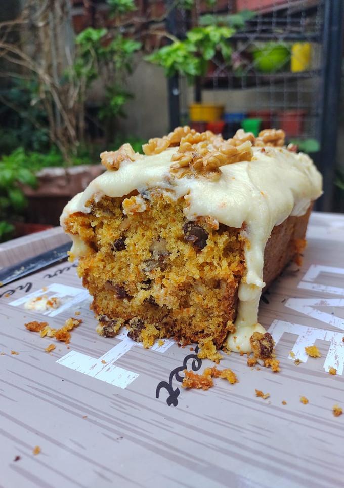 Una foto de Carrot Cake o Budín de zanahoria 🥕