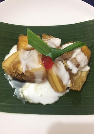 Foto resep Setup singkong dgn saus santan