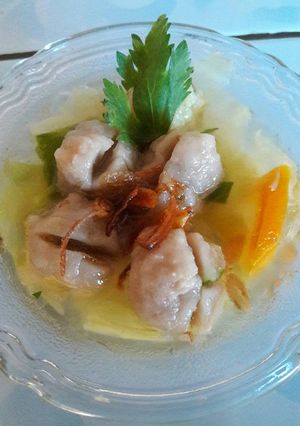 Foto resep Sop bakso seger🍜