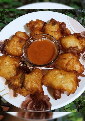 A picture of Brown Rice flour Mysore Bondas.