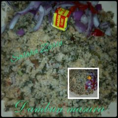 A picture of Dambun tsakin masara.