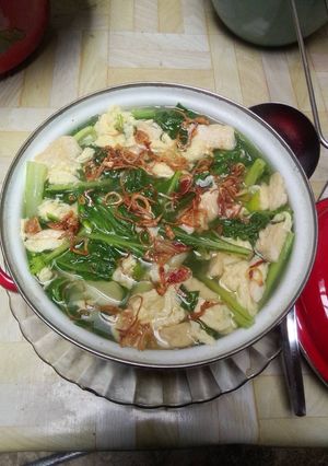 Foto resep Sawi Kuah Segar