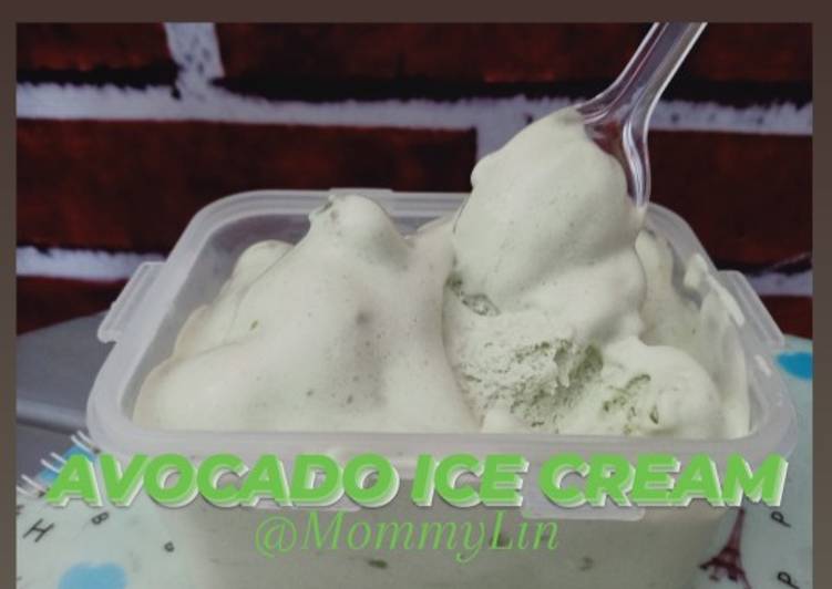 Lagi Viral Resep AVOCADO Ice Cream  Anti Gagal