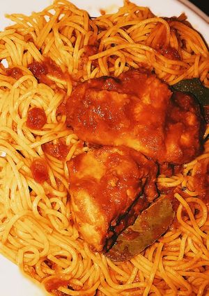 Une photo de Makrouna bel salsa
